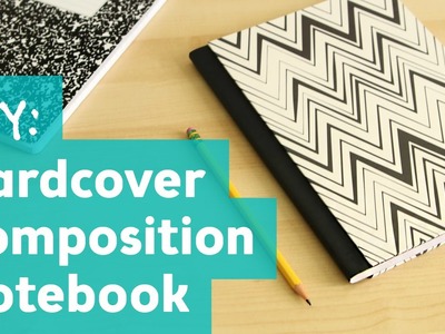 How to Make a Hardcover Composition Notebook