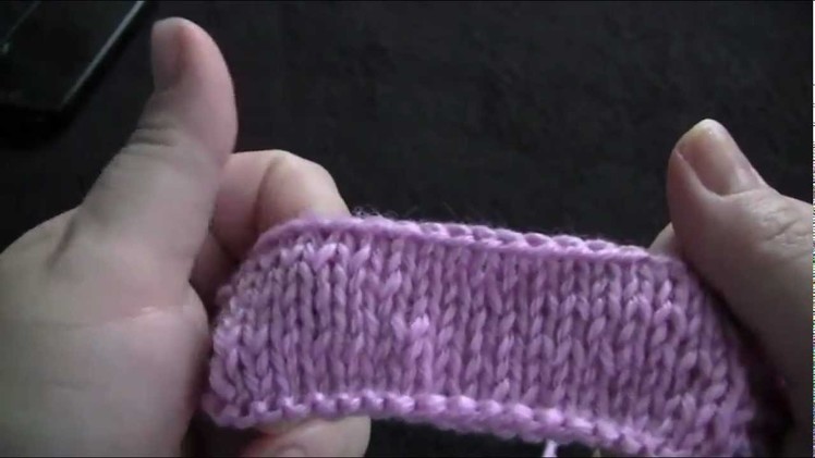 Knitted Bind Off