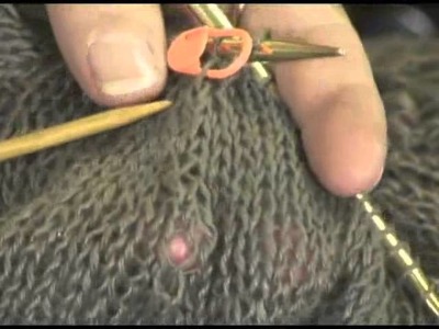 Knitting Instructional Video: How to do a Mitered Decrease and a Double Decrease