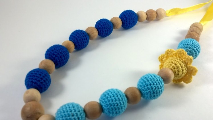Make a Crochet and Wood Necklace - DIY Style - Guidecentral