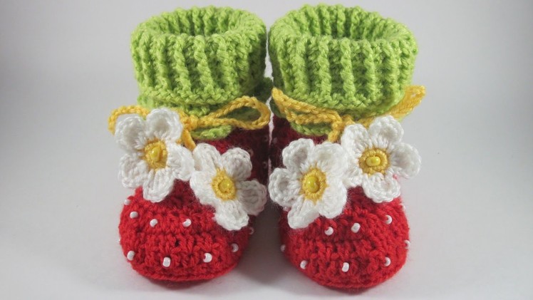 Make Cute Crocheted Baby Booties - DIY Crafts - Guidecentral