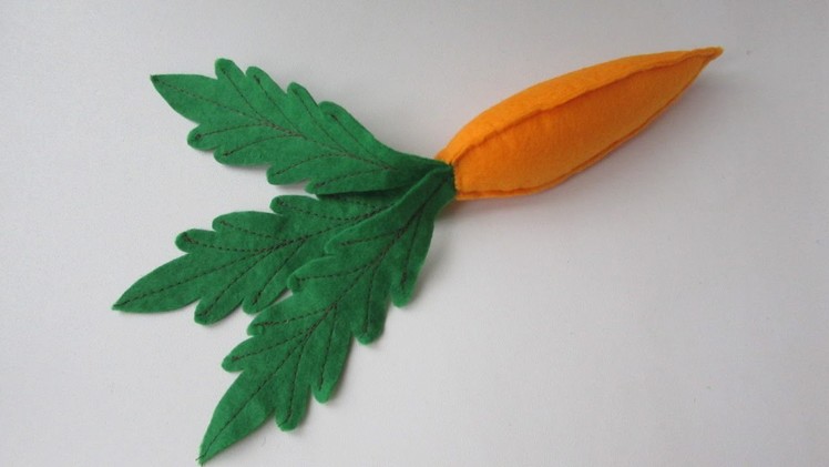 Make Fun Felt Carrots from the Garden - DIY Crafts - Guidecentral