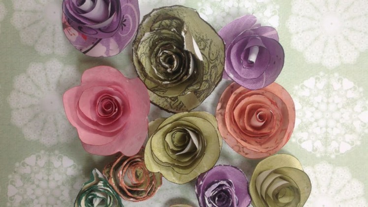 Make Pretty Rolled Paper Roses - Crafts - Guidecentral