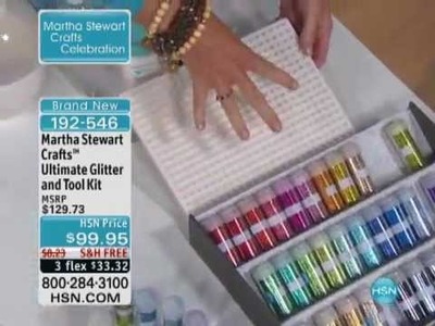 Martha Stewart Crafts Ultimate Glitter and Tool Kit