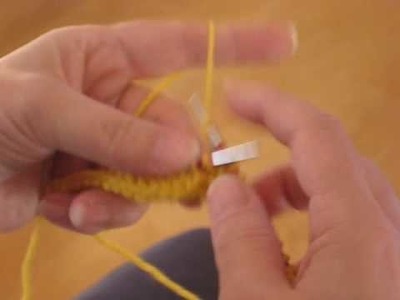 Moving sts along as you knit