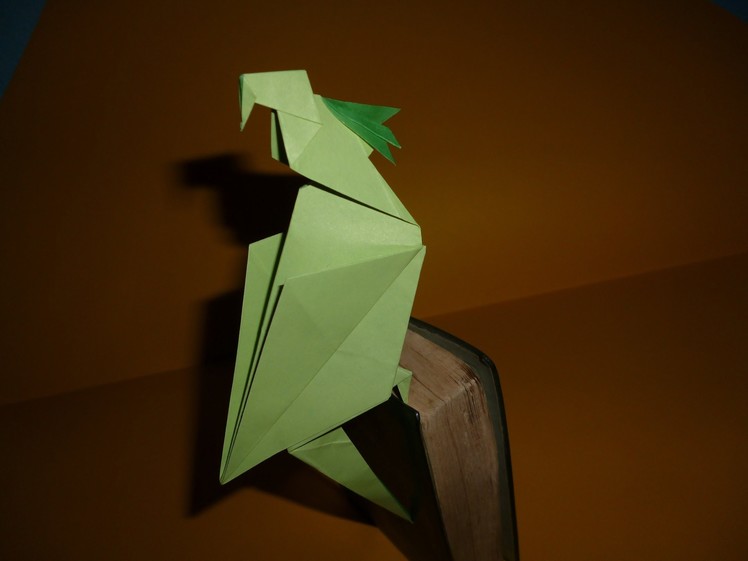 Origami Parakeet Instructions (Kunihiko Kasahara)