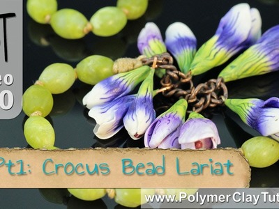 Polymer Clay Crocus Bead Lariat Project (Intro)