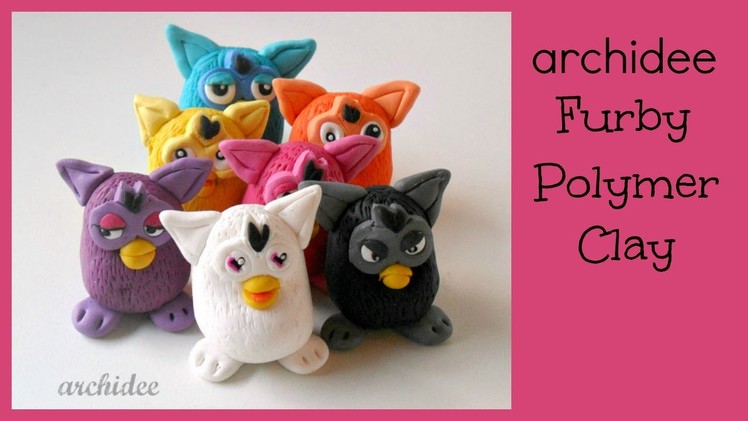 Polymer Clay Tutorial | Furby in Love | Bad Furby | DIY San Valentino