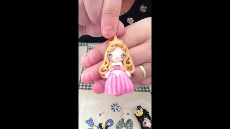 Review doll in fimo + hama Beads