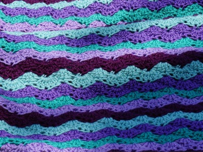 Scallop. shell stitch : how to crochet