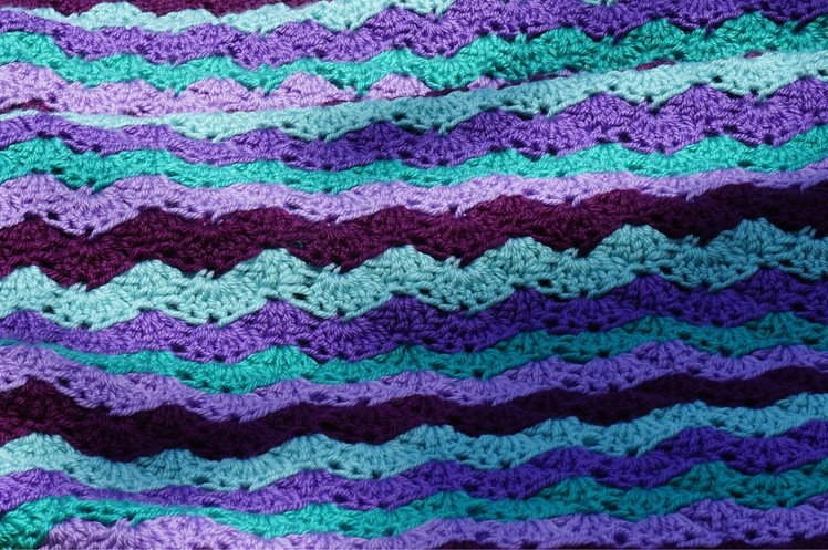 Scallop. shell stitch : how to crochet