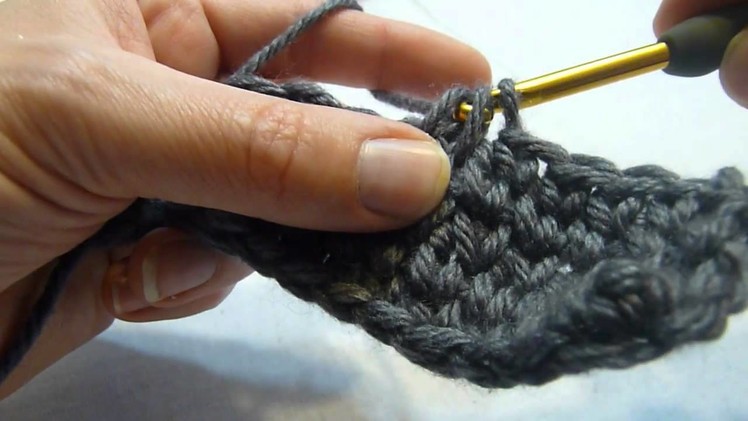 Stitch Scene: Split Single Crochet Decrease (ssc2tog) split single crochet two stitches together
