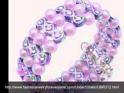 Stretchable Pearl Beads Bracelet