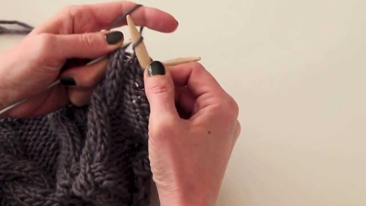 Stricken lernen: Zöpfe stricken | Knitting for beginners: Cable Knit