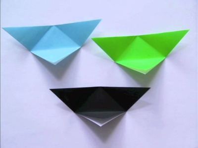 Triangular Modular Origami Box