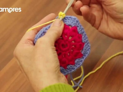 Vintage Crochet Granny Square - Deramores Crochet Tutorial