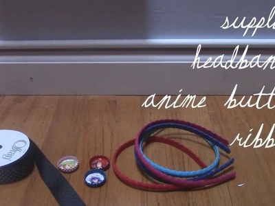 Anime Decorations DIY : Free!.Anime Headbands