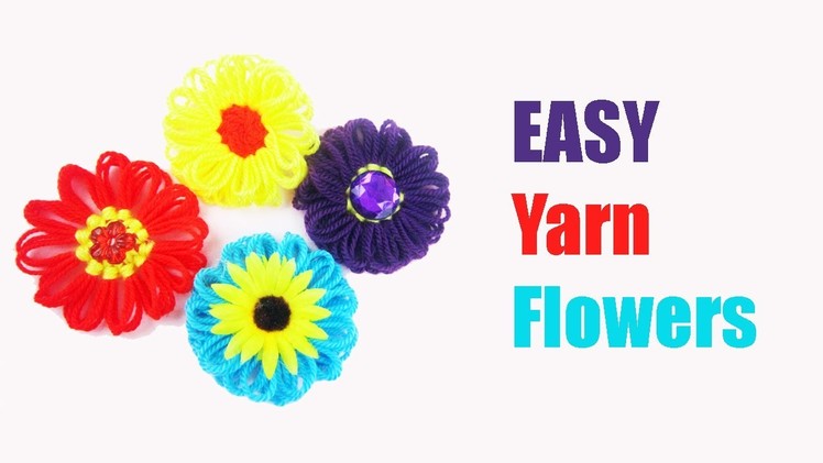 Craft: Make Flat Yarn Flowers - EP 717