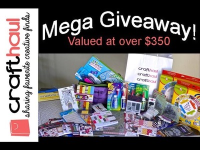 Craft Mega Haul Giveaway from CraftHaul