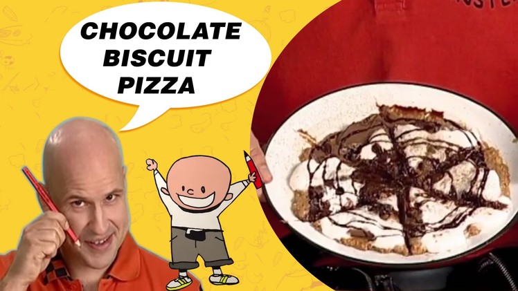 Crafts Ideas for Kids - Chocolate Biscuit Pizza | DIY on BoxYourSelf