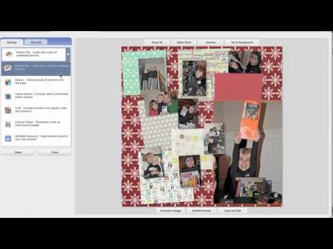 Creating a Digital Scrapbook Page with Picasa- Step 2