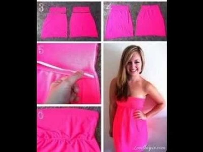 Creative DIY projects clothes making ideas
