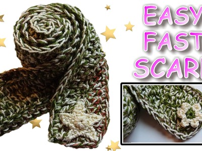 Crochet a Scarf - Easy, Fast, Warm!