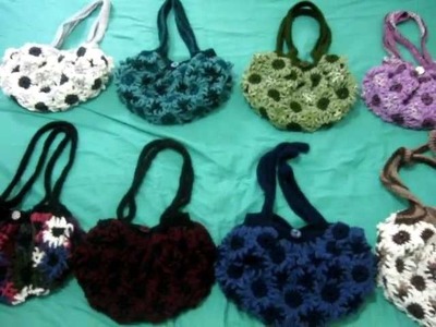 Crochet Flower Purse 3