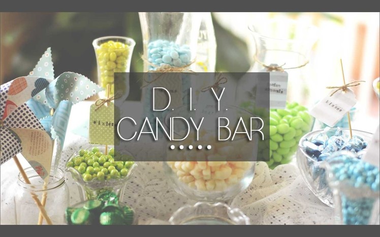 DIY Candy Bar | floreign