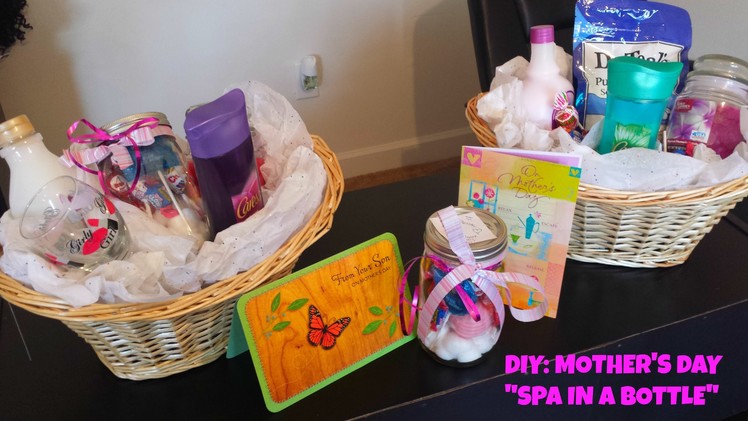 DIY Mother's Day Gift Ideas LAST MINUTE | "Spa in a Bottle"