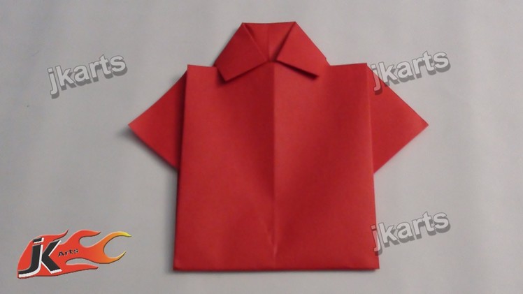 DIY Origami Shirt for Father's Day - JK Arts 238