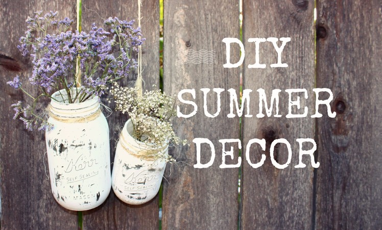 DIY Summer Decor | Collaboration w. Emily Clarke