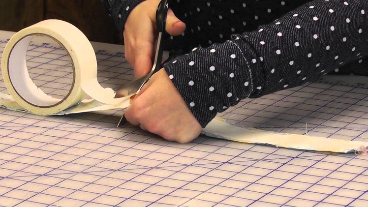 DIY Washi Tape with Fabric Scraps | Craftforest.com
