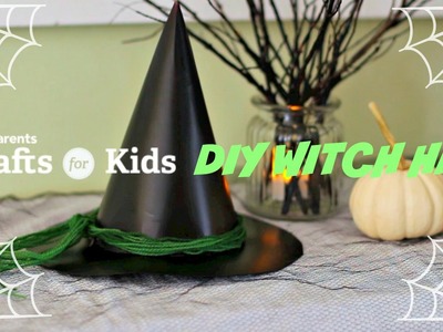 DIY Witch Hat | Halloween Crafts for Kids | PBS Parents