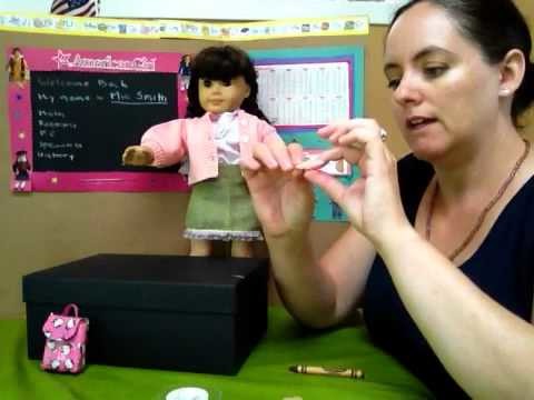 Doll Play Day 92 - Karen Shows You How to Make School Lunch for Your Dolls