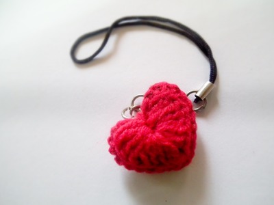 Easy crochet heart using Magic Ring and crochet puffy heart Part 2   end HD