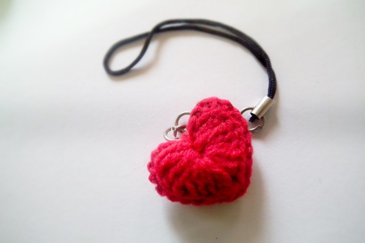 Easy crochet heart using Magic Ring and crochet puffy heart Part 2   end HD