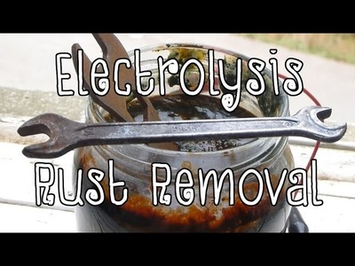 Electrolysis Rust Removal - DIY Tutorial