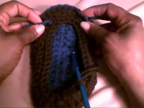 Fold down slippers Part 2 Crochet Along