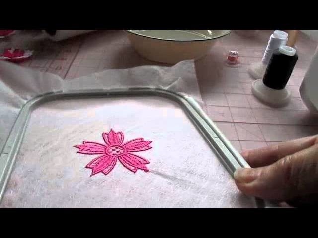 Free Standing Lace (FSL) Tutorial for Small Embroidery Projects