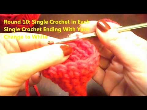 How to Crochet: Barbie Doll Santa Hat