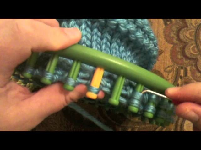 How to Decrease the Crown on an Adult Loom Knit Hat