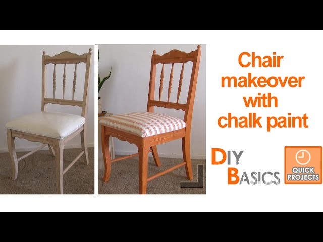 How to give an old chair a new look with chalk paint: DIY Basics