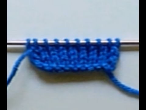 How To Knit A Stockinette Stitch (HD)