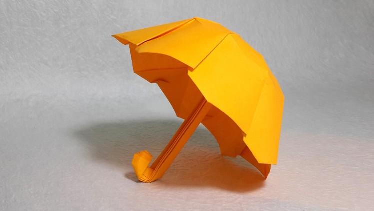 How to make an origami umbrella (Henry Phạm)