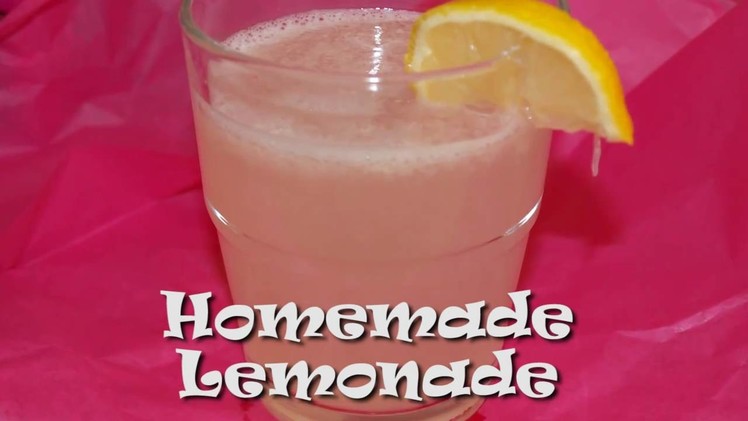 How to make Lemonade