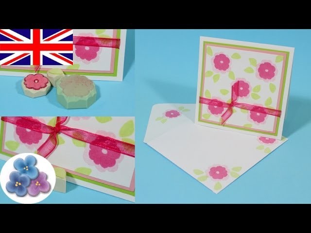 How to Make Stamps DIY *Mother's Day Cards* Mothers Day Cards Greetings Card Making Mathie