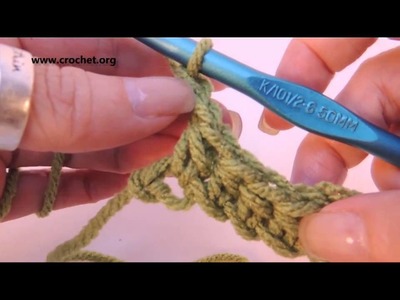 Learn to Crochet: Half Double Crochet (hdc) Right Handed