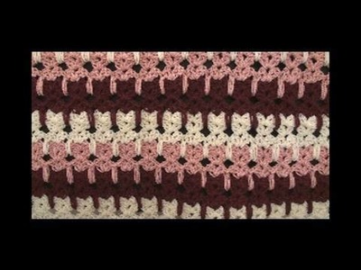 Left Hand Crochet Abstract Cats Crochet Geek