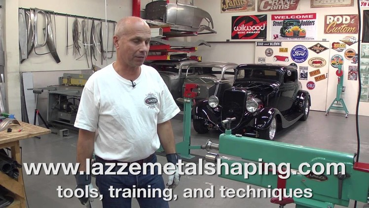 Metal Shaping with Lazze: Bead Roller Power and Technique